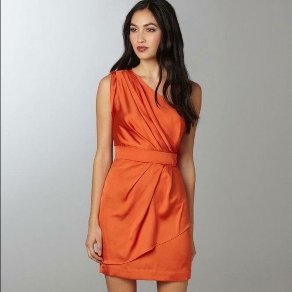 BCBG One Shoulder Dress